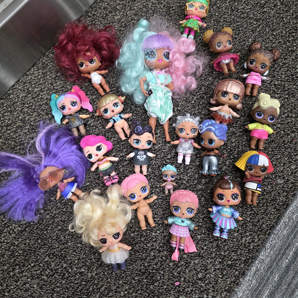 L.O.L. Surprise! Dolls Collection - Pink, Purple, Blue